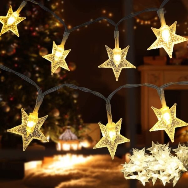 Star Light for Decoration Gifting with 10 Heads - 1.5 metre