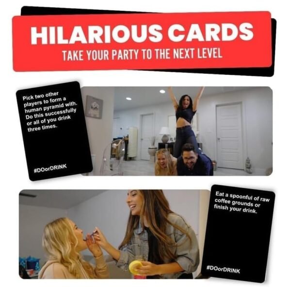 Do or Drink Drinking Party Card Game