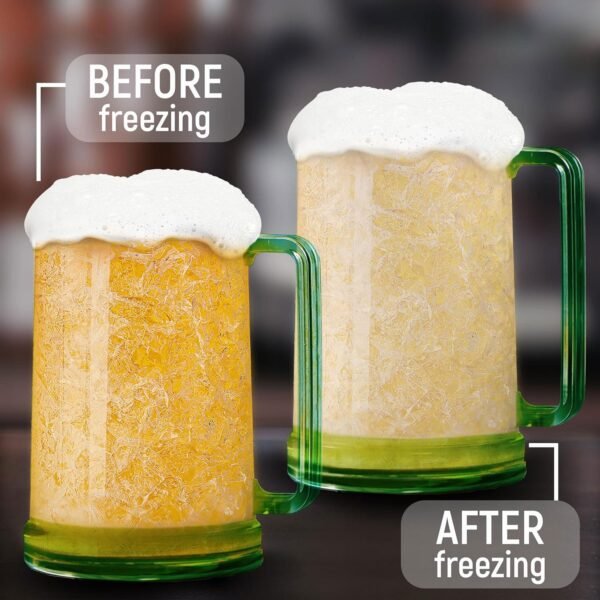 Freezer Beer Ice Gel Mug