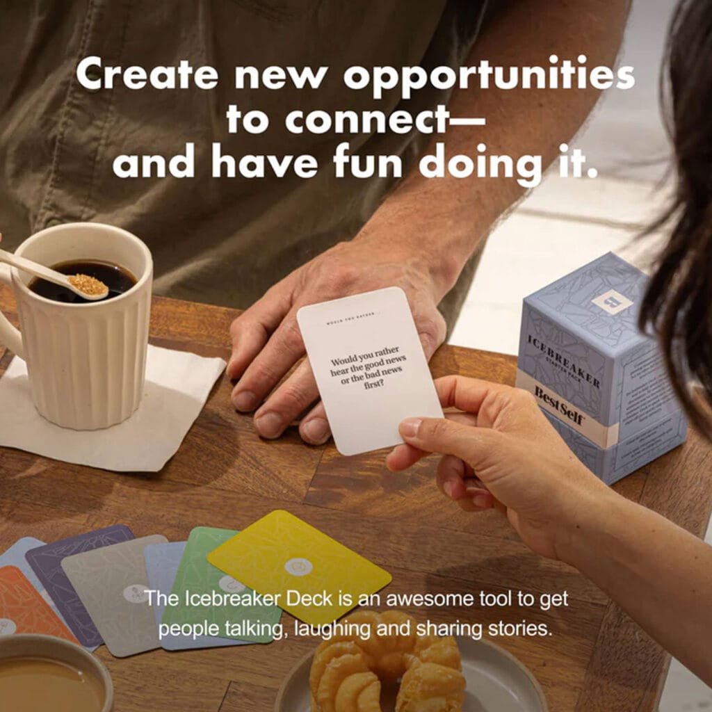 Ice breaker party card game