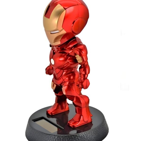 Solar Powered Bobble Head - Red