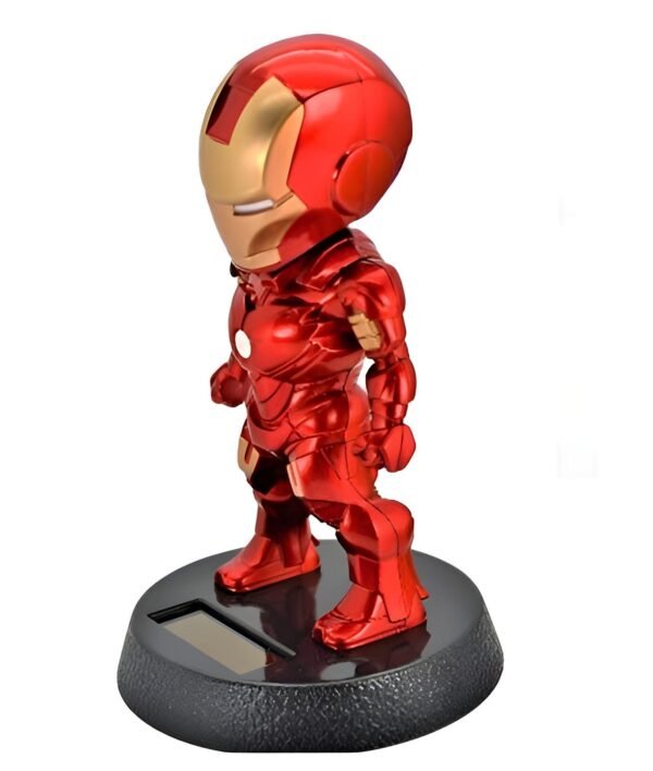 Iron man solar bobblehead