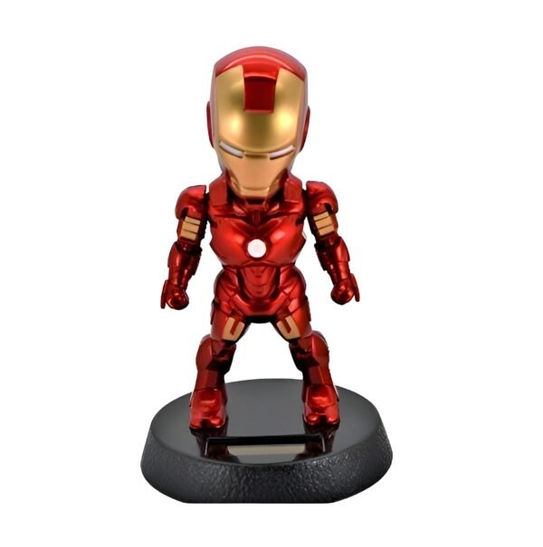 Iron man solar bobblehead