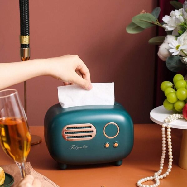 Radio Retro Tissue Box