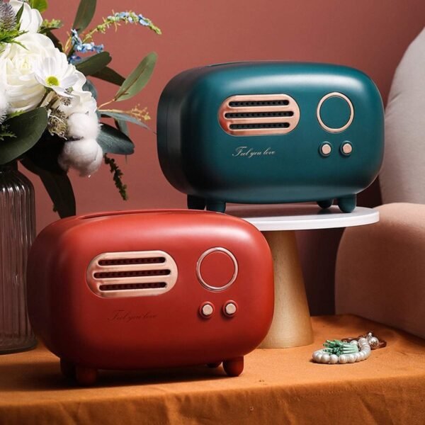 Radio Retro Tissue Box