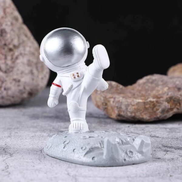 Kicking Astronaut Mobile Phone Stand