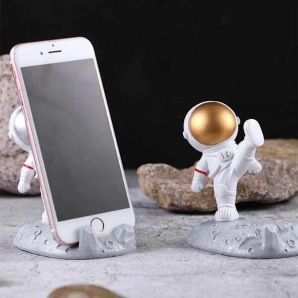 Kicking Astronaut Mobile Phone Stand