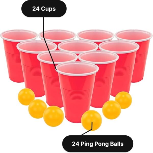 Beer Pong Party Game 24 pcs