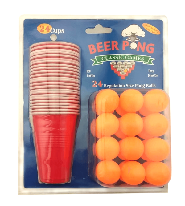 Beer Pong Party Game 48 pcs