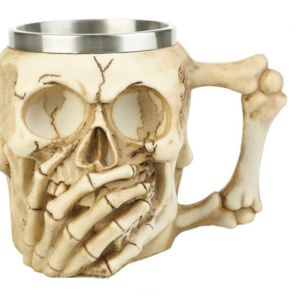 bura mat bolo skull beer mug