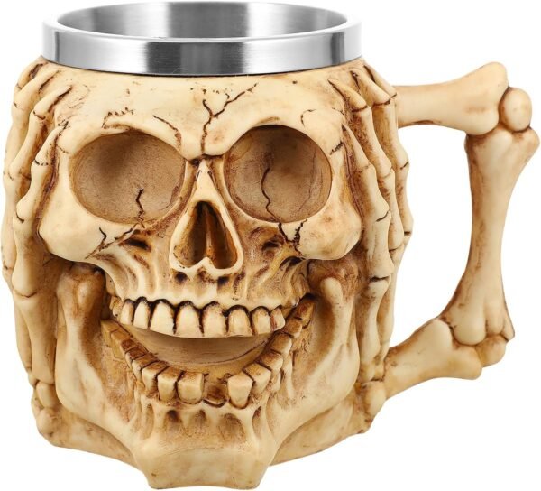 skull mug