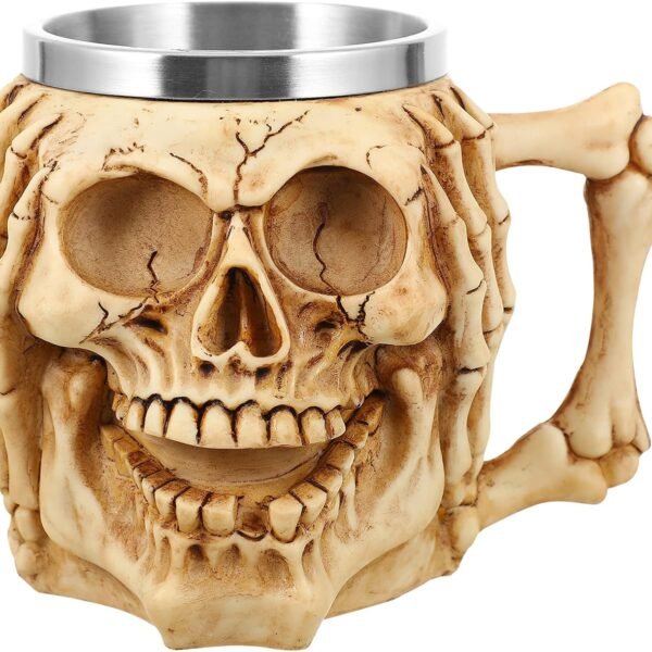 skull mug