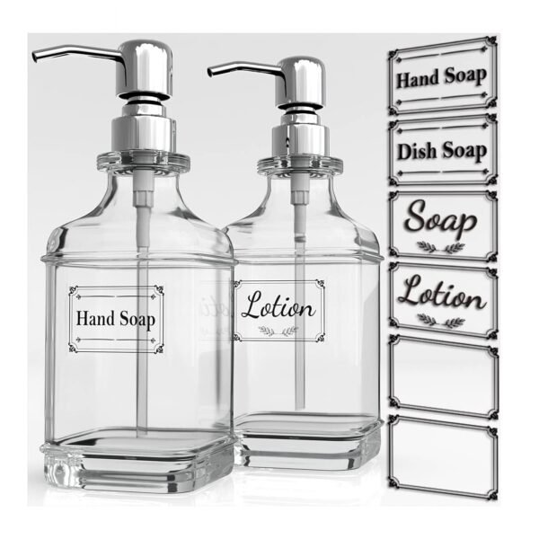 soap dispenser set