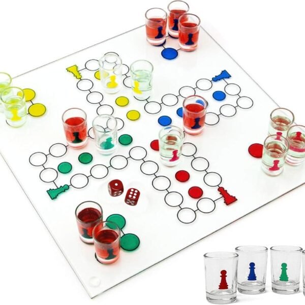 Ludo Drinking Game Party Set - Large