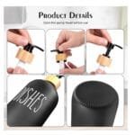 soap dispenser set with tray