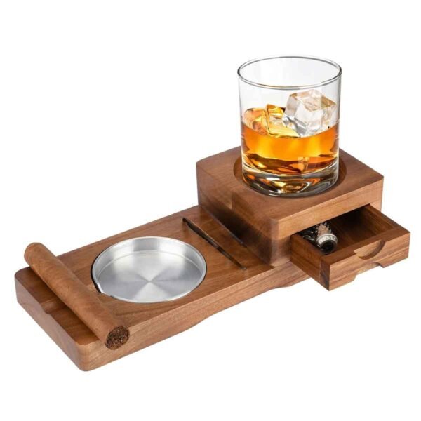 whisky cigar ashtray