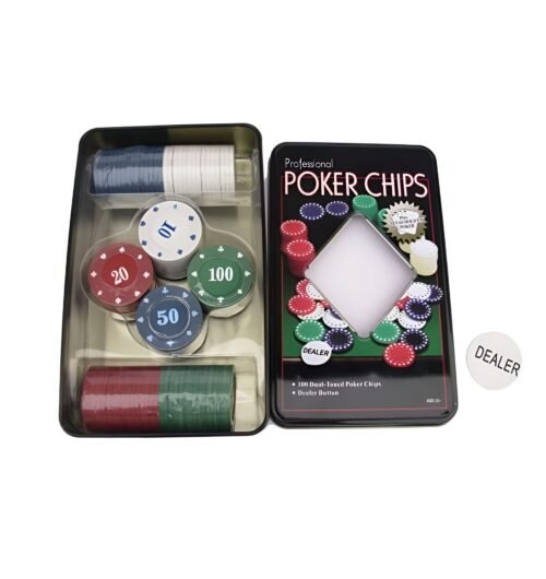 poker 100 pieces set
