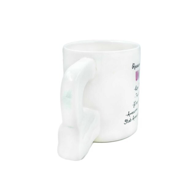 Unicorn 3D Coffee Mug with Quote