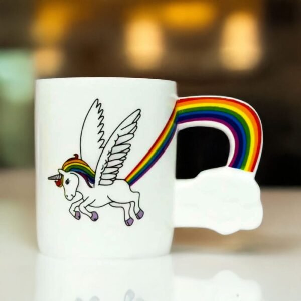 3d unicorn mug