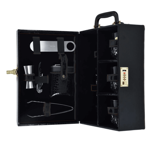 travel bar set wine box