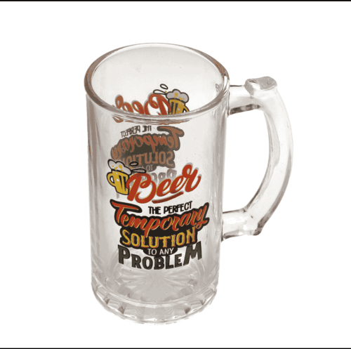 Glass Beer mug