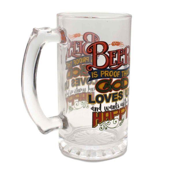 Beer Mug with Quote - Assorted