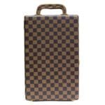 travel wine box brown