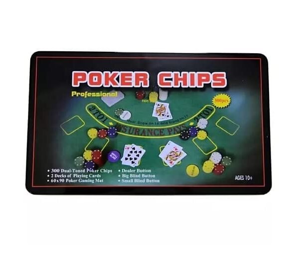 Poker Chips Set - 300 pcs