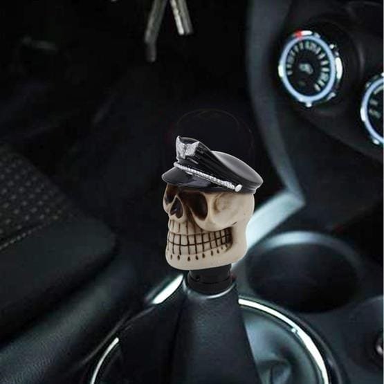 Skull Gear Knob - Captain