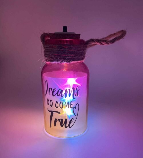 rope Led jar gift