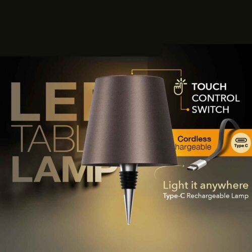 Rechargeable LED Bottle Lamp