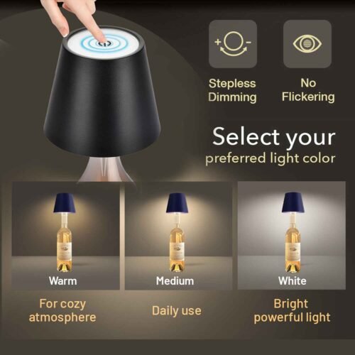 Rechargeable LED Bottle Lamp